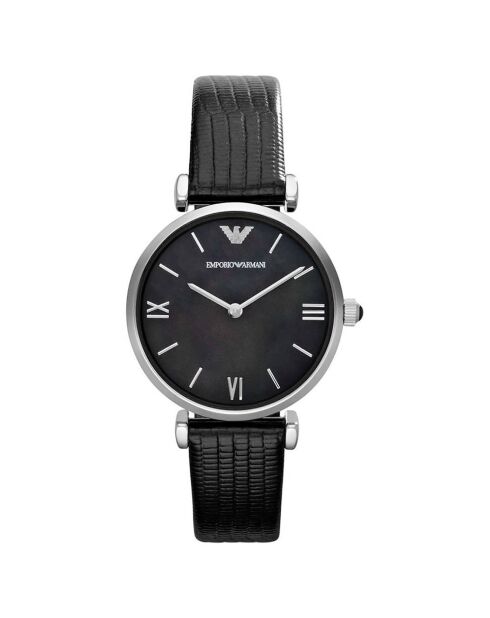 Montre Femme en Cuir AR1678 noire