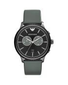 Montre Homme en Cuir AR1794 grise