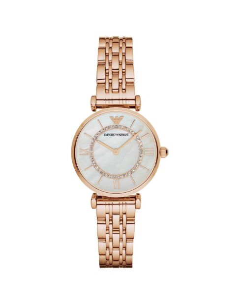 Montre Femme en Acier AR1909 rose doré