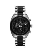 Montre Homme en Acier AR5952 argenté/noir