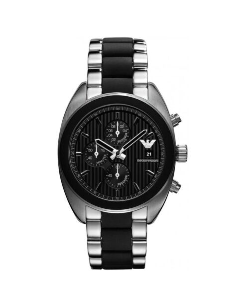Montre Homme en Acier AR5952 argenté/noir