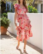 Robe Lola-Marie rose/paisley