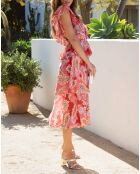 Robe Lola-Marie rose/paisley