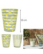 Bougie citronnelle bain de soleil coloris aléatoire - 3 mèches 60h