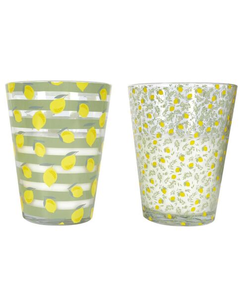 Bougie citronnelle bain de soleil coloris aléatoire - 3 mèches 60h