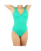 Maillot de bain 1 Pièce coupe sous poitrine Bellagio vert