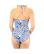 Maillot de bain 1 Pièce Bustier Lavezzi bleu