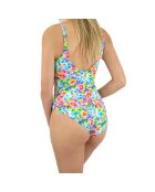 Maillot de bain 1 Pièce à armatures Maddalena multicolore