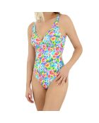 Maillot de bain 1 Pièce coupe sous poitrine Maddalena multicolore