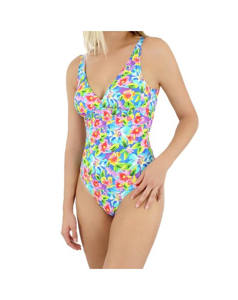 Maillot de bain 1 Pièce coupe sous poitrine Maddalena multicolore