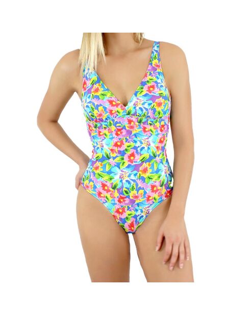Maillot de bain 1 Pièce coupe sous poitrine Maddalena multicolore