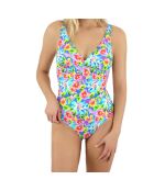 Maillot de bain 1 Pièce coupe sous poitrine Maddalena multicolore