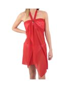 Paréo Charme rouge
