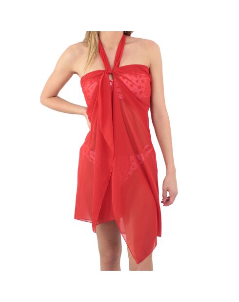 Paréo Charme rouge