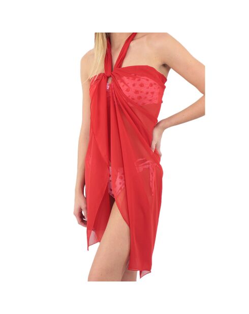 Paréo Charme rouge