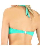 Haut de maillot de bain bandeau Bellagio vert