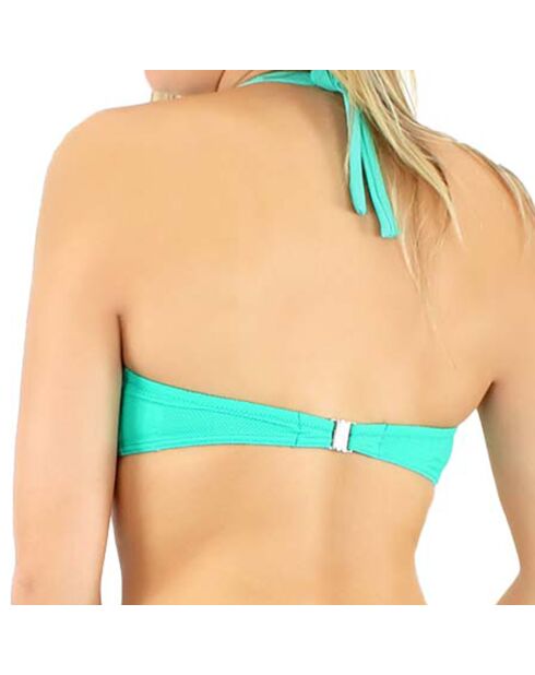 Haut de maillot de bain bandeau Bellagio vert