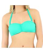 Haut de maillot de bain bandeau Bellagio vert
