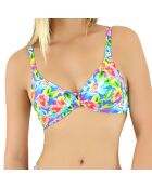 Haut Triangle Maddalena multicolore