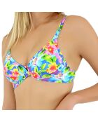 Haut Triangle Maddalena multicolore
