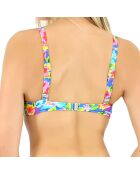 Haut à armatures Maddalena multicolore