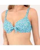 Haut de maillot de bain arguin bleu