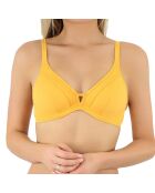 Haut de maillot de bain Grace jaune