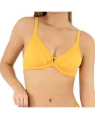 Haut de maillot de bain Grace jaune