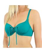 Haut de maillot de bain balconnet à coques Allure vert