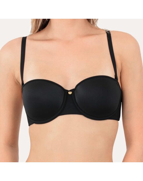Soutien-gorge invisible noir