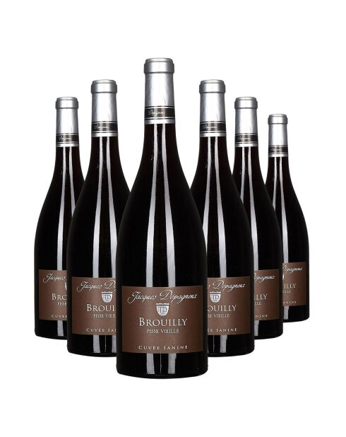 6 Brouilly Pisse Vieille cuvée Janine 2023 Dom. Dépagneux 6x75cl
