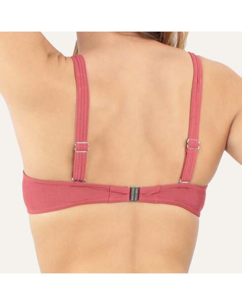 Allure oudroze top met beugel