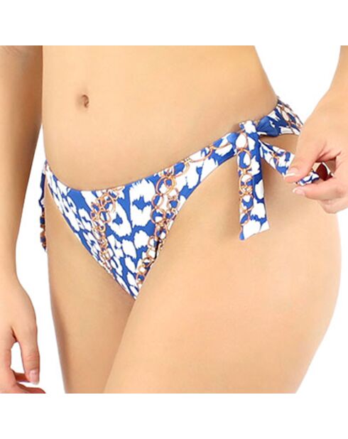 Pantaloni da bagno brasiliani blu Lavezzi