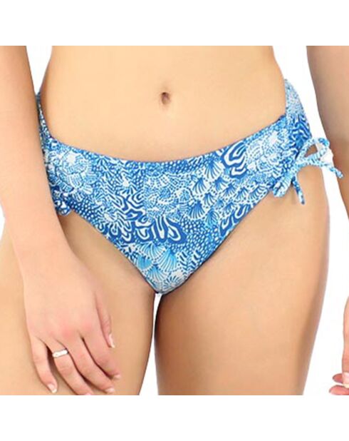 Bas de maillot de bain Reglable Liscia bleu