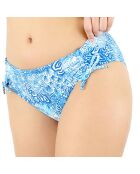 Bas de maillot de bain Reglable Liscia bleu