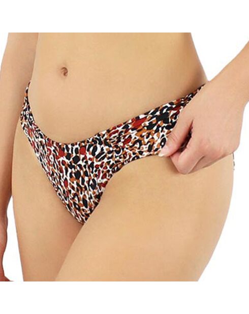 Bas de maillot de bain Tanza marron