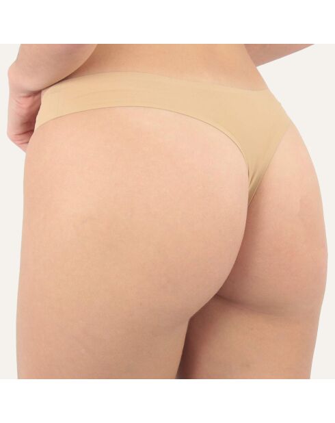 Perizoma invisibile beige