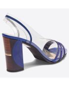 Slingbacks Mapoli violets - Talon 9 cm