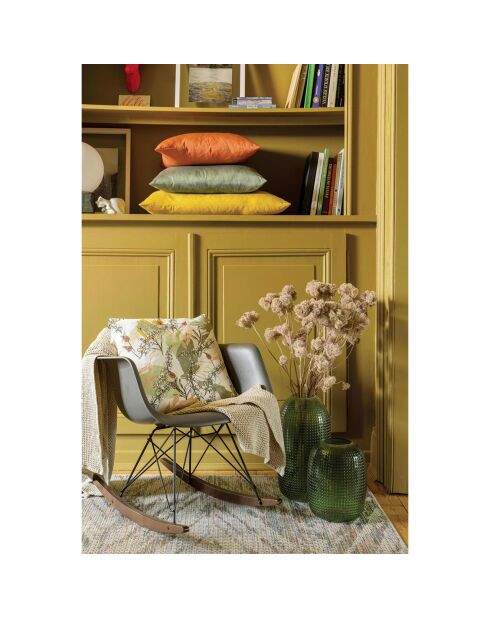 Coussin Recyclé Gianni verveine - 45x45 cm