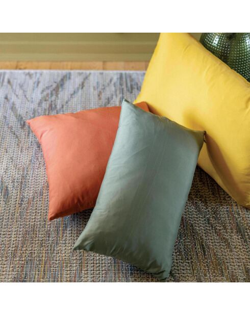 Coussin Recyclé Gianni verveine - 65x40 cm
