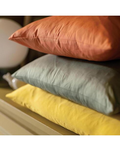 Coussin Recyclé Gianni verveine - 65x40 cm