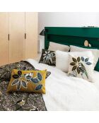 Plaid Zazu Chambray olive - 200x135 cm