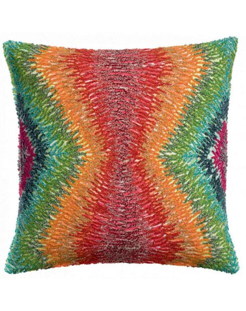 Coussin Stella Brodé multicolore - 45x45 cm