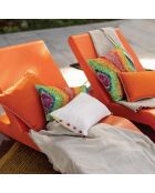 Coussin Stella Brodé multicolore - 45x45 cm