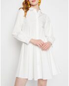 Robe chemise Copal écrue