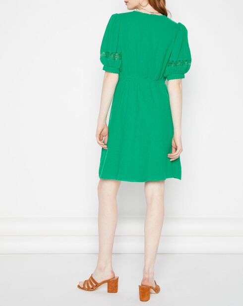 Florina grünes Spitzenkleid