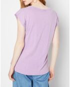 T-Shirt Sisters mauve