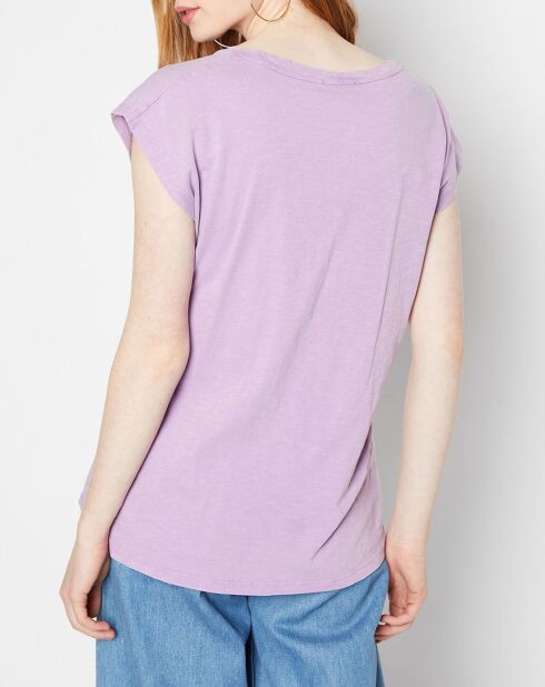 T-Shirt Sisters mauve