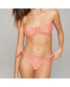 Bas de maillot de bain Emilie rose