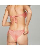 Bas de maillot de bain Emilie rose